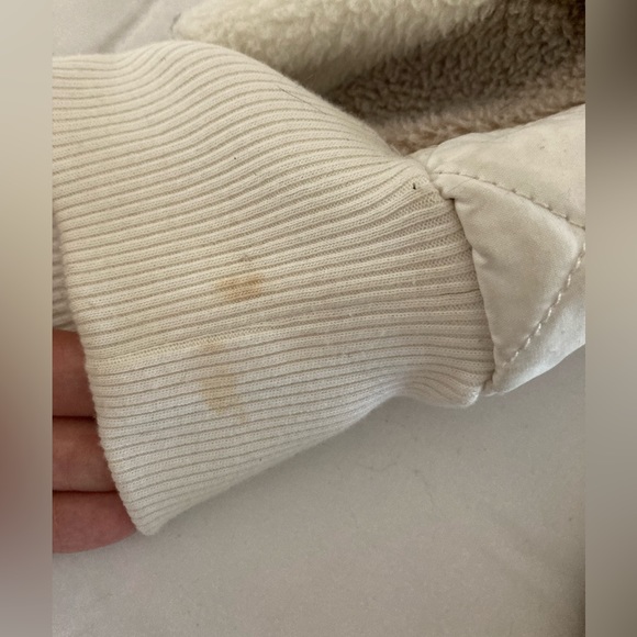 Abercrombie & Fitch diagonal snap fleece  sz. XL - Picture 3 of 3